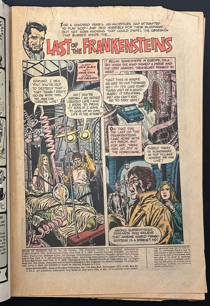 HOUSE OF SECRETS #124 [DC] COMIC 1974 GD