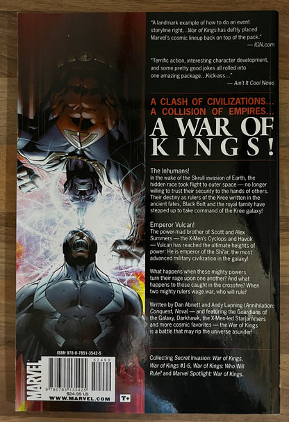 WAR OF KINGS [MARVEL] TPB GRAPHIC NOVEL 2010