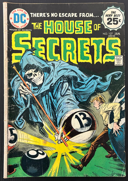 HOUSE OF SECRETS #127 [DC COMICS] DIRECT 1975 GD/VG