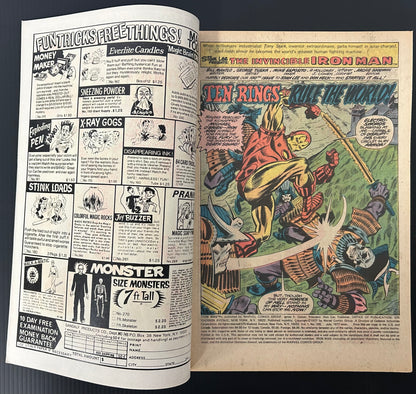 IRON MAN #100 [MARVEL COMICS] NEWSSTAND 1977 FN