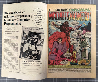 AMAZING ADVENTURES #9 [MARVEL COMICS] *INHUMANS & BLACK BOLT* 1971 VG/FN