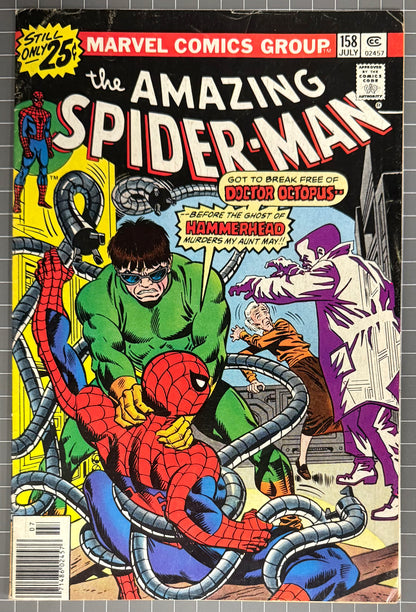 THE AMAZING SPIDER-MAN #158 [MARVEL COMICS] 1976 FN-