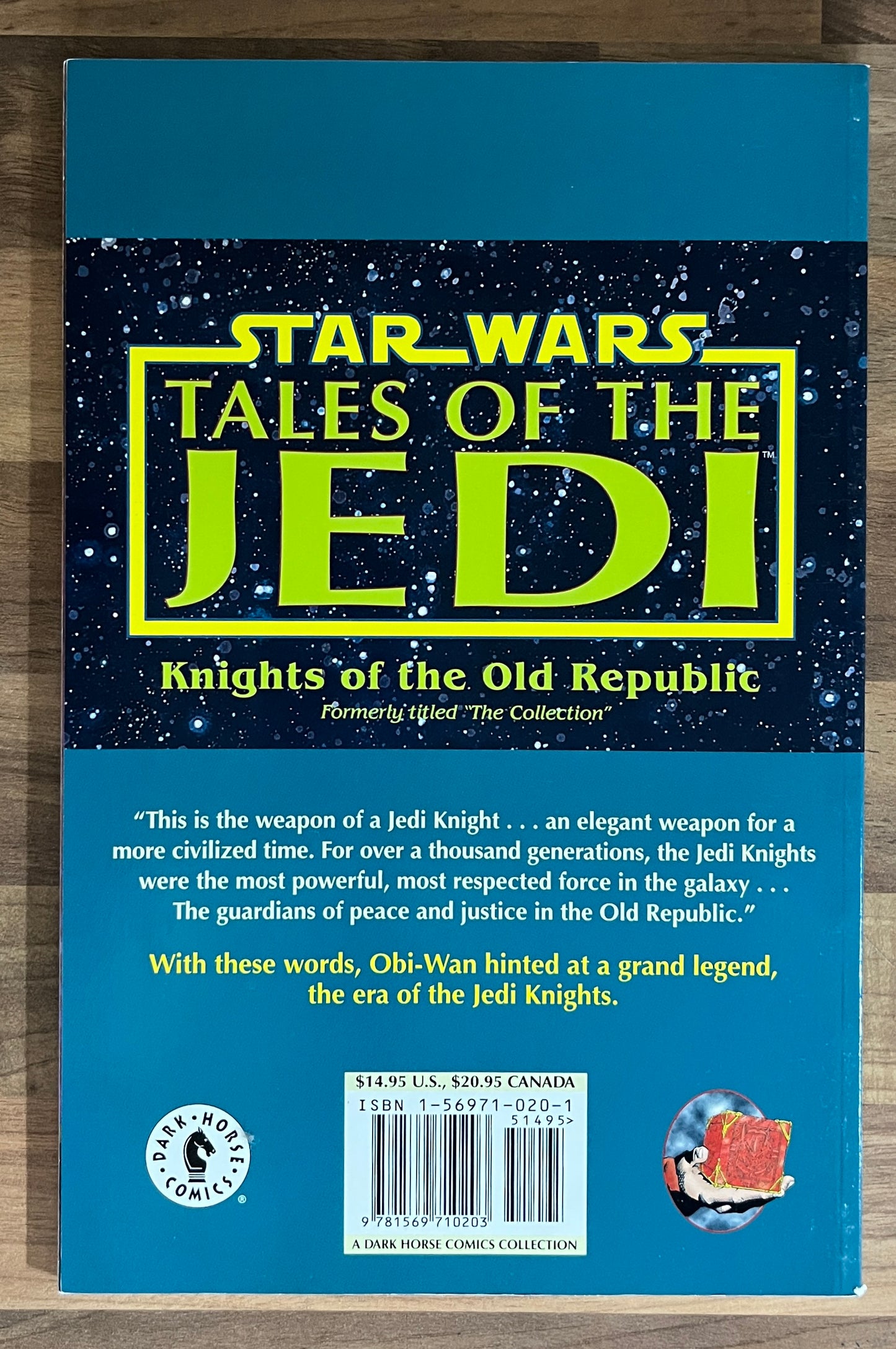 Star Wars: Tales of the Jedi - Knights of the Old Republic TPB 1st Edition, Dark Horse