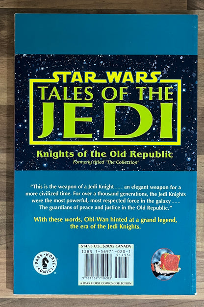 Star Wars: Tales of the Jedi - Knights of the Old Republic TPB 1st Edition, Dark Horse