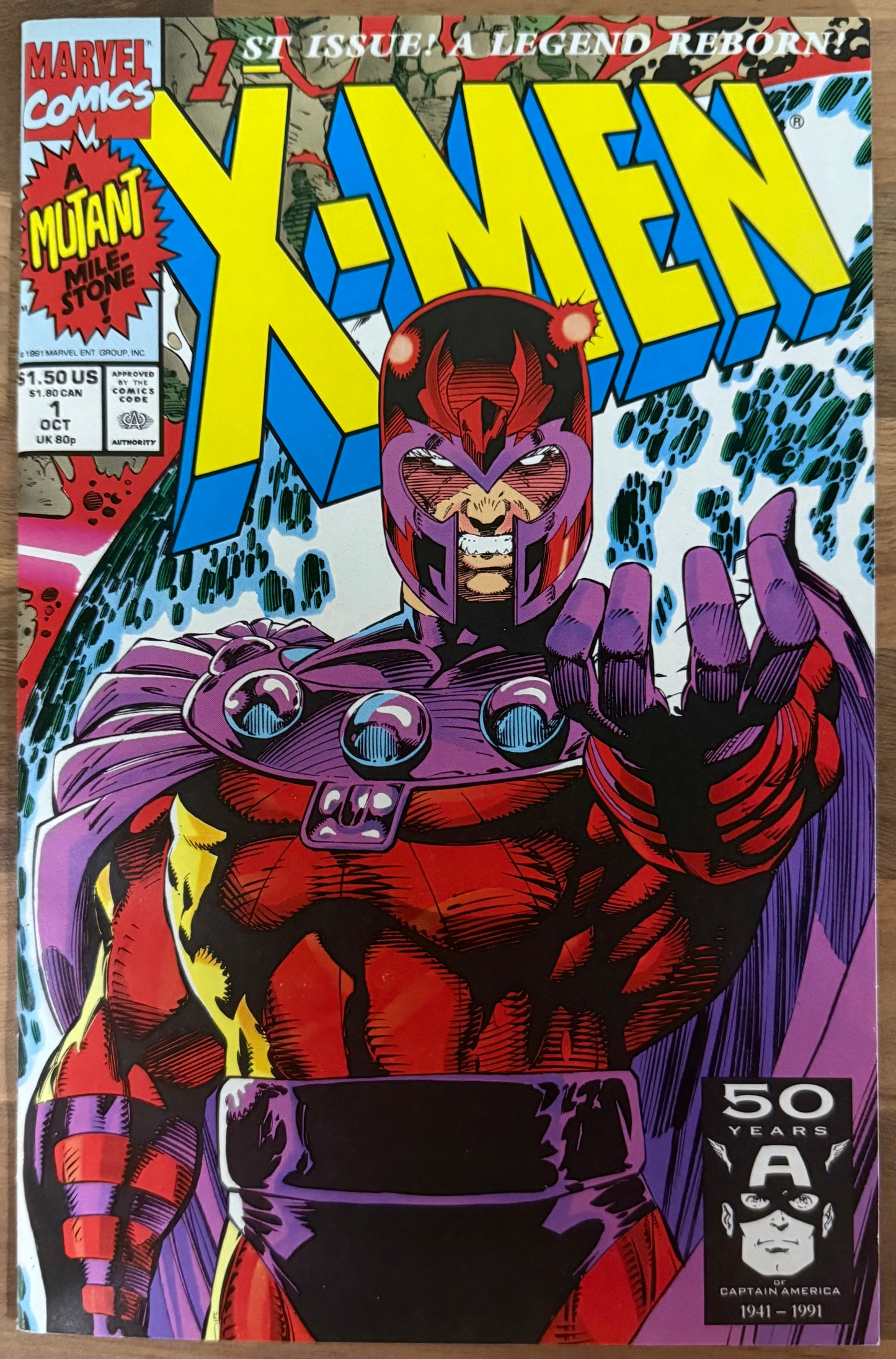 🔑 X-MEN #1 (COVERS A, B, C, D, E) [MARVEL COMICS] *1ST APP. ACOLYTES* 1991 MID-HIGH GRADE