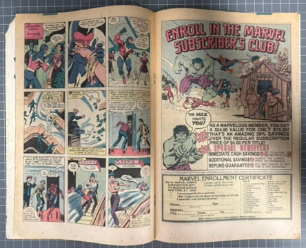 THE AMAZING SPIDER-MAN #222 [MARVEL COMICS] NEWSSTAND 1981 GD+