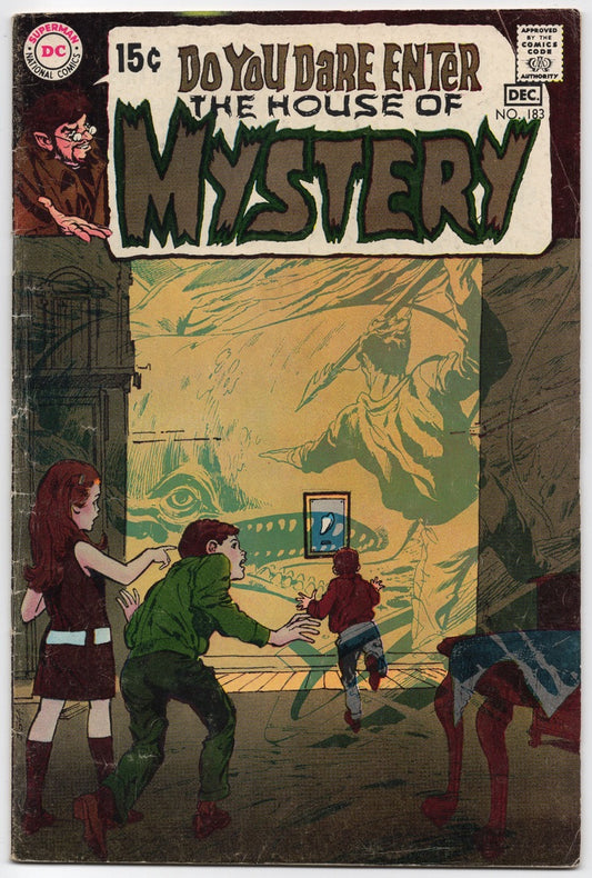 HOUSE OF MYSTERY #183 [DC COMICS] DIRECT 1969 VG+