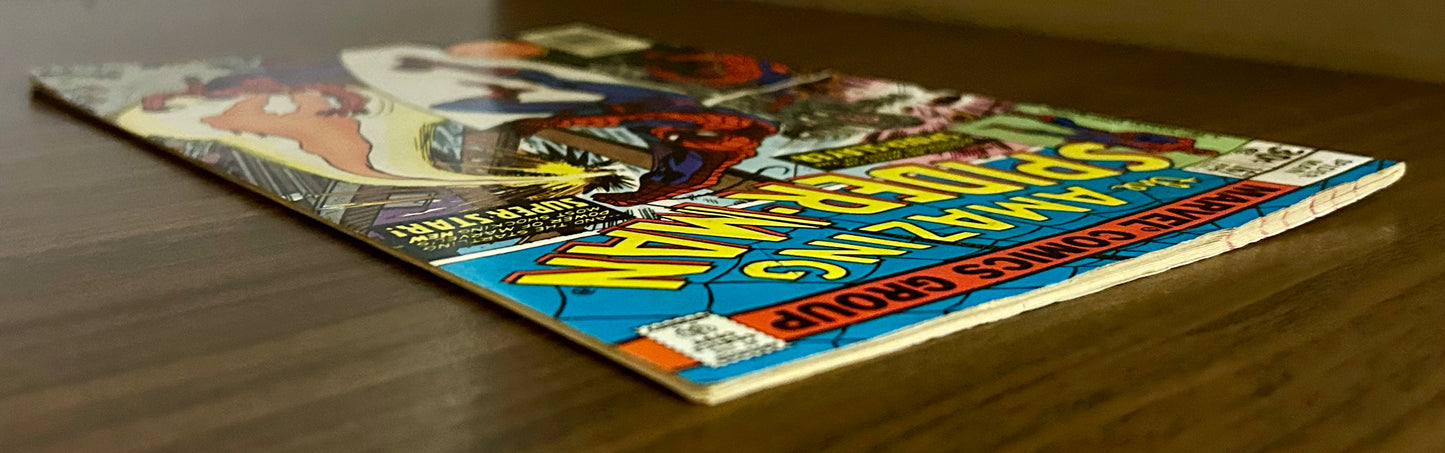 🔑 THE AMAZING SPIDER-MAN #167 [MARVEL COMICS] *WILL O' THE WISP DEBUT* 1977