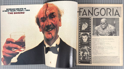 FANGORIA VOL. 1 #33 + POSTER [O'QUINN STUDIOS] HORROR MAGAZINE 1984