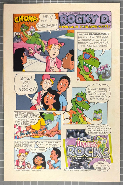 TEENAGE MUTANT NINJA TURTLES ADVENTURES #47 [ARCHIE] DIRECT COMIC 1993 VF/NM