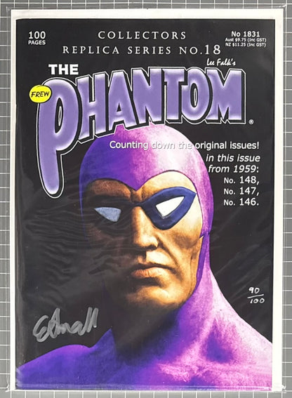 THE PHANTOM #1831 REPLICA #18 [FREW] ***SIGNED & LIMITED*** AUSTRALIAN COMIC 2019 NM