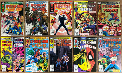 🔑 MARVEL TEAM-UP #1-150 + ANNUALS #1-7 COMPLETE SERIES 1972