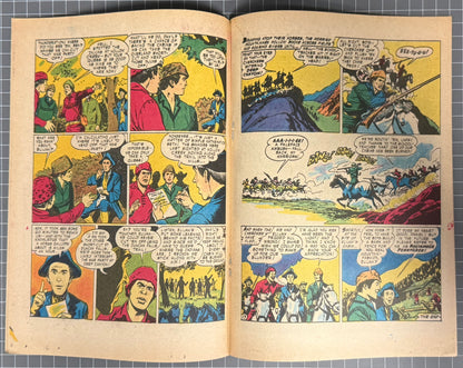 DAVY CROCKETT AND THE FRONTIER FIGHTERS #12 [COLOUR COMICS] AUSTRALIAN 1956