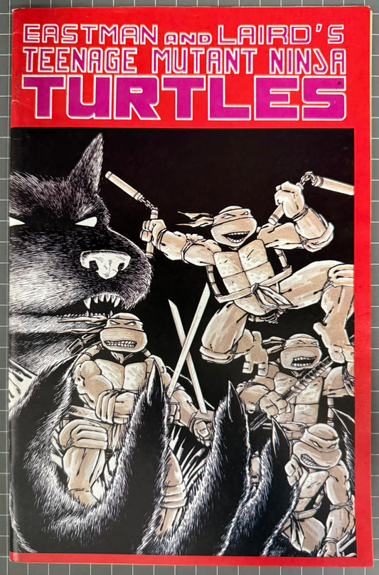 🔑 TEENAGE MUTANT NINJA TURTLES #1 (MIRAGE) 5TH PRINT TMNT COMIC 1988 FN/VF