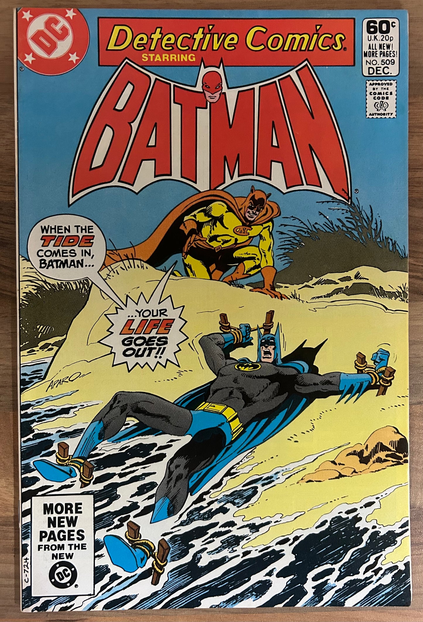 DETECTIVE COMICS #509 [DC COMICS] DIRECT 1981 VF-
