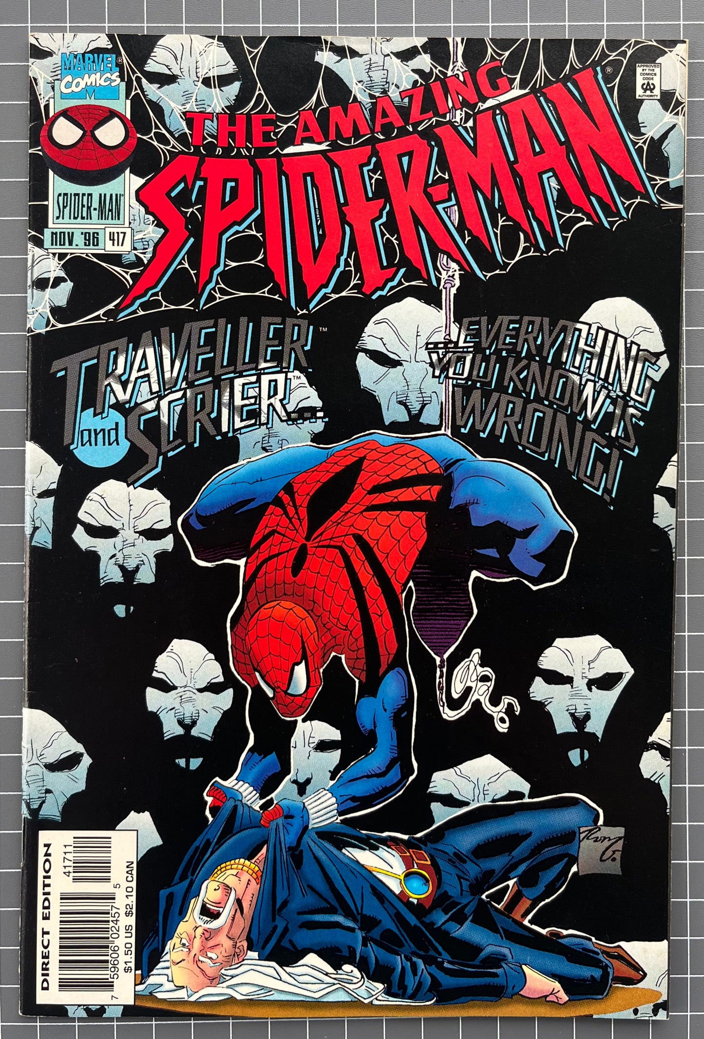 THE AMAZING SPIDER-MAN #417 [MARVEL COMICS] DIRECT 1996 VF
