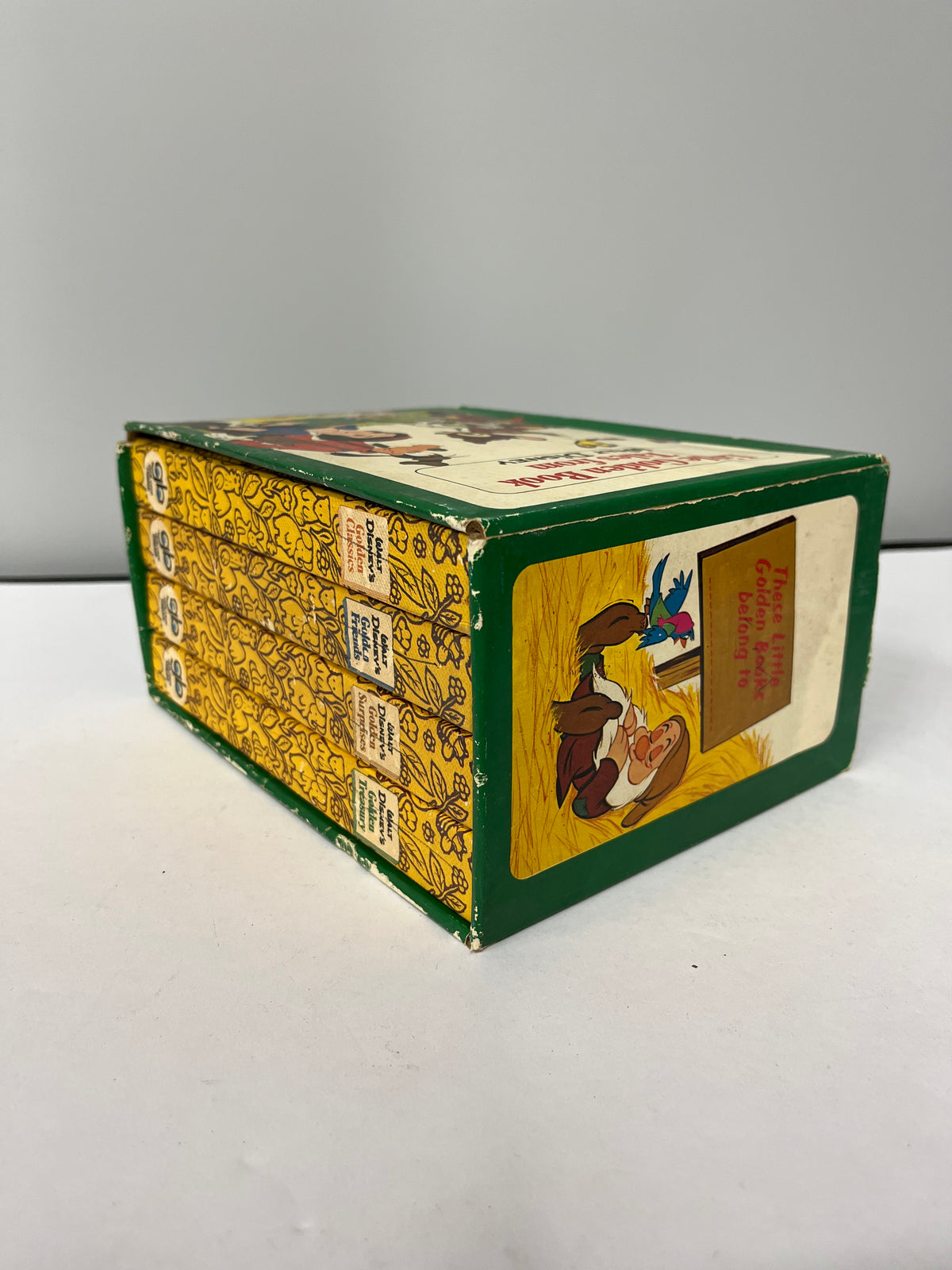 Little Golden Book Tales from Walt Disney Box Set of 4 Hardcovers, 1974