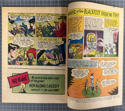 DAVY CROCKETT AND THE FRONTIER FIGHTERS #15 [COLOUR COMICS] AUSTRALIAN 1957