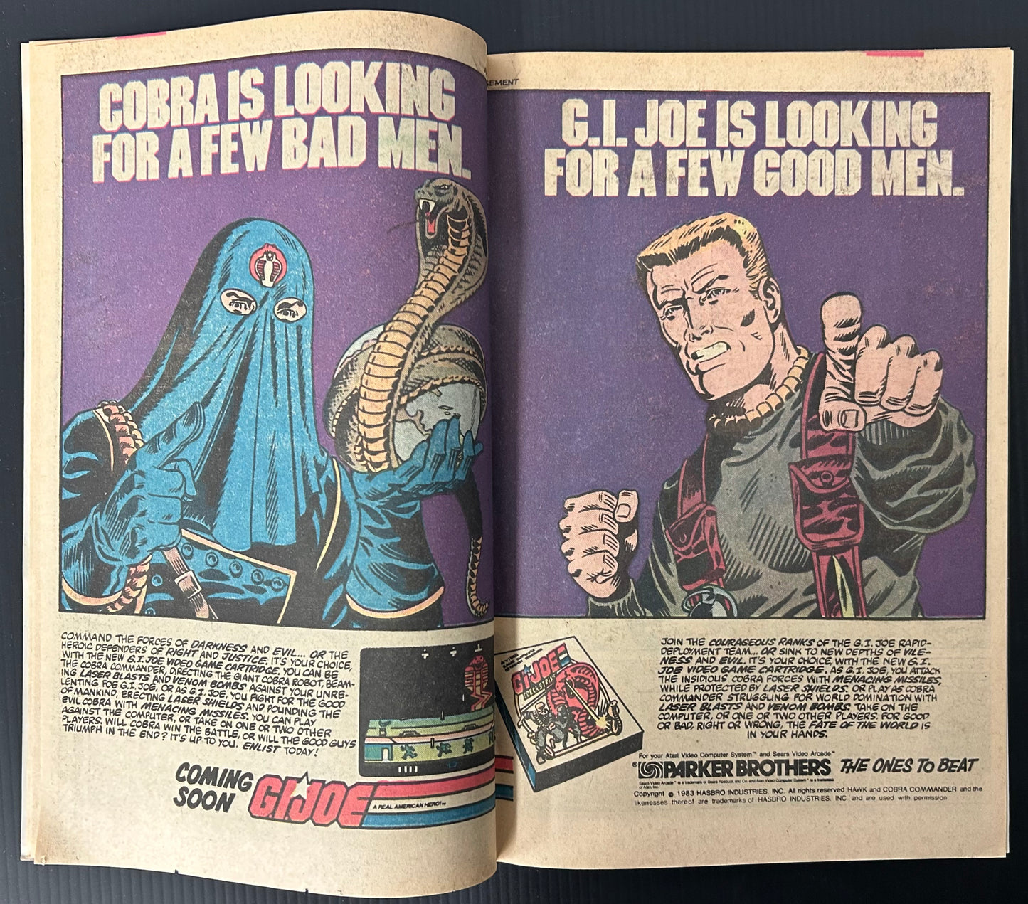 🔑 G.I. JOE A REAL AMERICAN HERO #13 [MARVEL COMICS] *1ST APP. TORPEDO* 1983 FN/VF