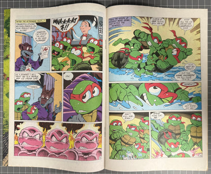 🔑 TEENAGE MUTANT NINJA TURTLES ADVENTURES #58 [ARCHIE] DIRECT COMIC 1994 FN/VF