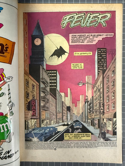 🔑 DETECTIVE COMICS #583 [DC COMICS] *1ST APP. SCARFACE & VENTRILOQUIST* 1988 FN/VF
