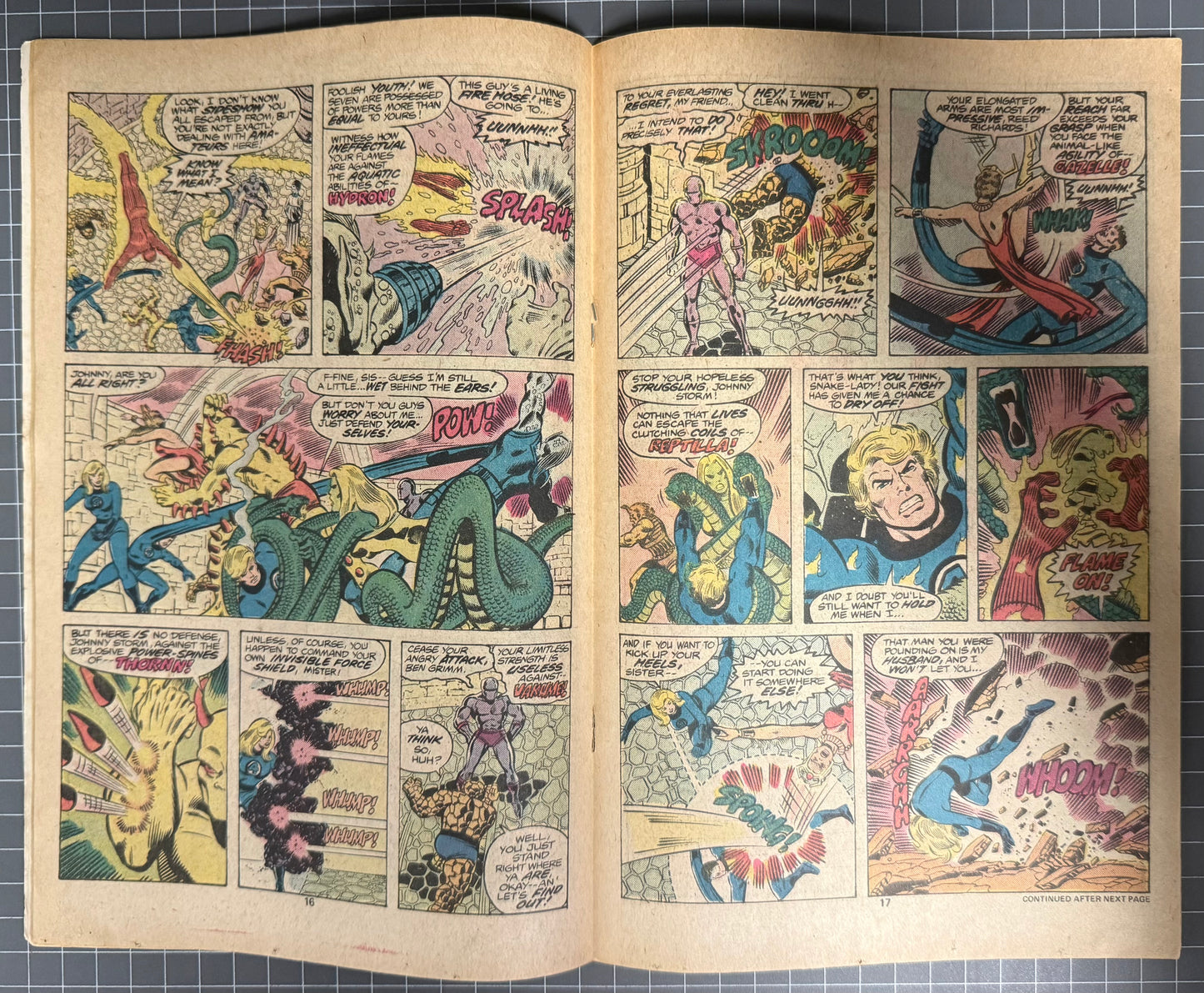 🔑 FANTASTIC FOUR #186 [MARVEL COMICS] *SALEM'S SEVEN DEBUT* 1977 VG/FN