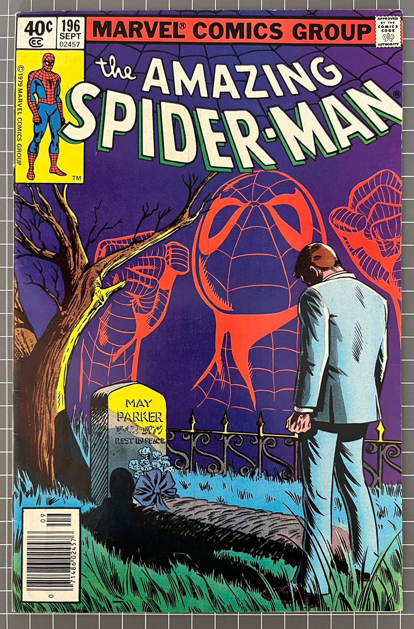 THE AMAZING SPIDER-MAN #196 [MARVEL COMICS] NEWSSTAND 1979 VF