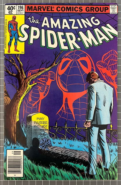 THE AMAZING SPIDER-MAN #196 [MARVEL COMICS] NEWSSTAND 1979 VF