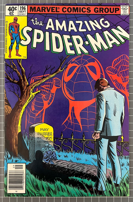 THE AMAZING SPIDER-MAN #196 [MARVEL COMICS] NEWSSTAND 1979 VF