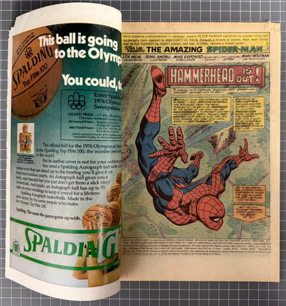 THE AMAZING SPIDER-MAN #158 [MARVEL COMICS] 1976 VG-
