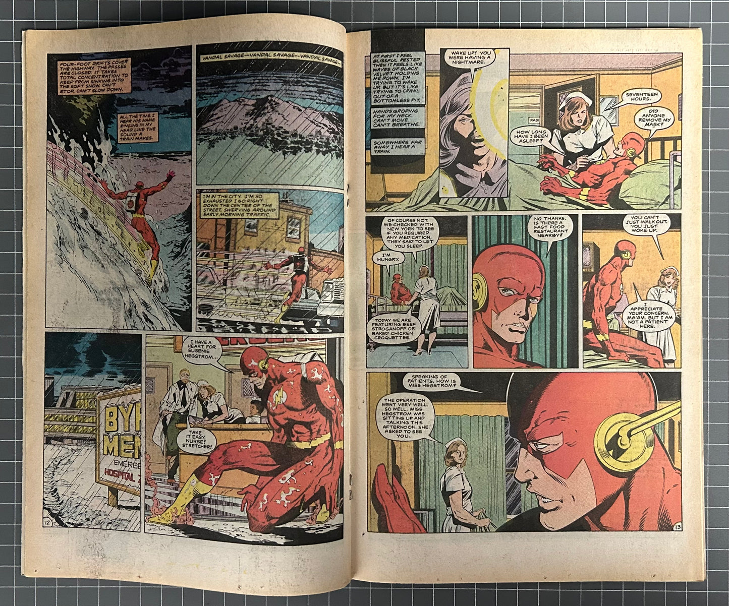 🔑 THE FLASH #1 [DC COMICS] NEWSSTAND *PREMIERE ISSUE* 1987