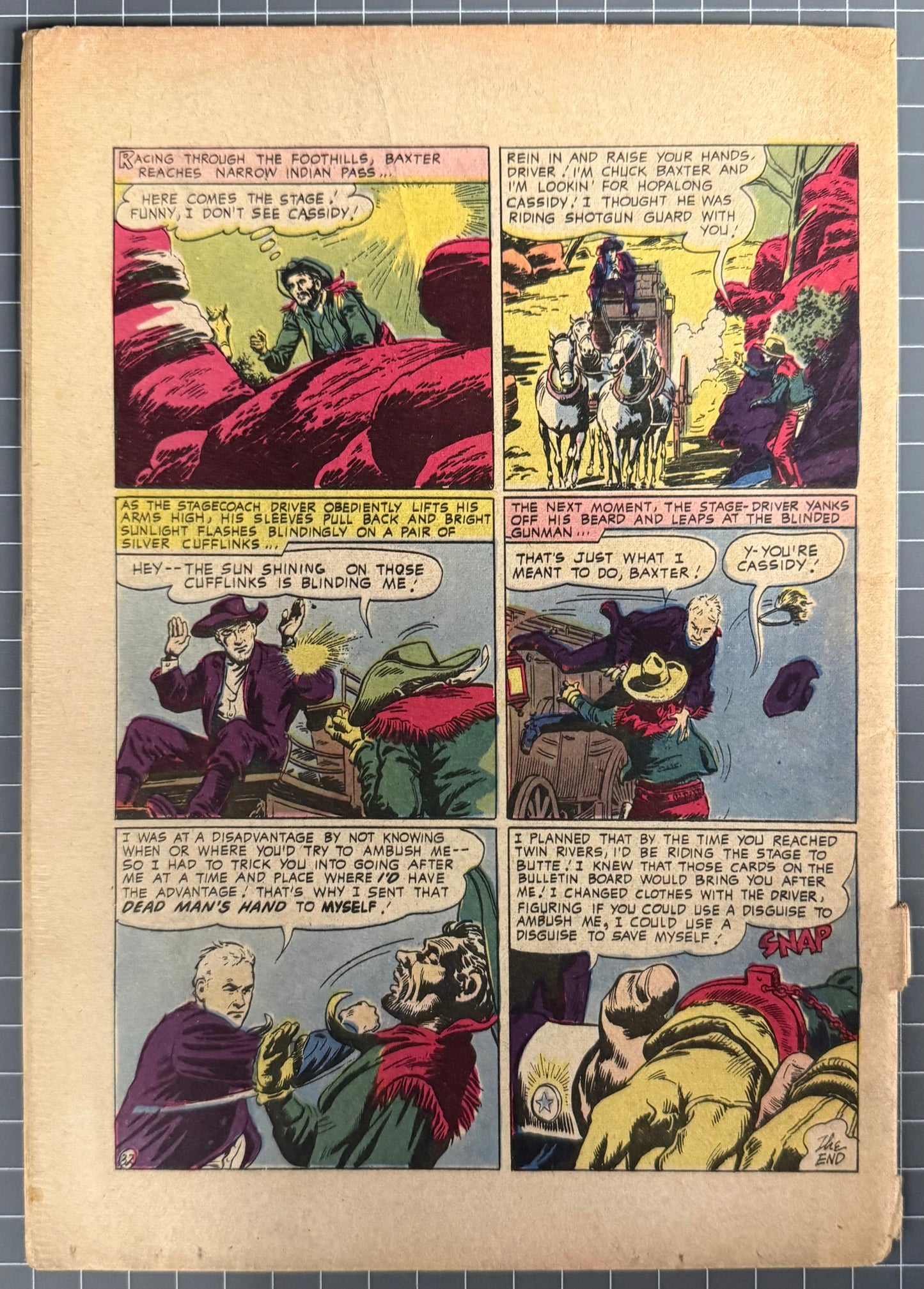 HOPALONG CASSIDY #91 [COLOUR COMICS] AUSTRALIAN PRE-DECIMAL *SCARCE* 1957