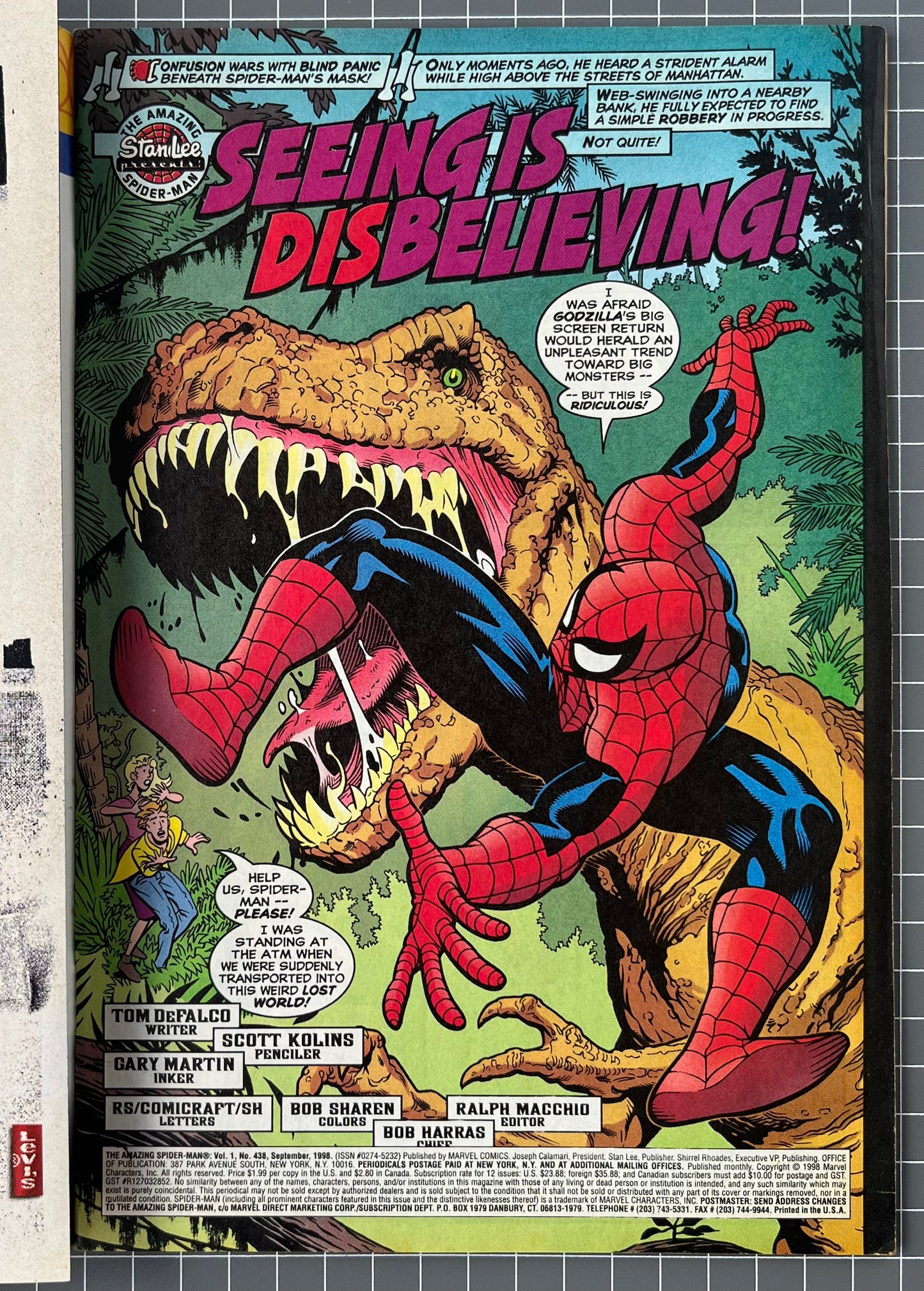 THE AMAZING SPIDER-MAN #438 [MARVEL COMICS] NEWSSTAND 1998 FN+