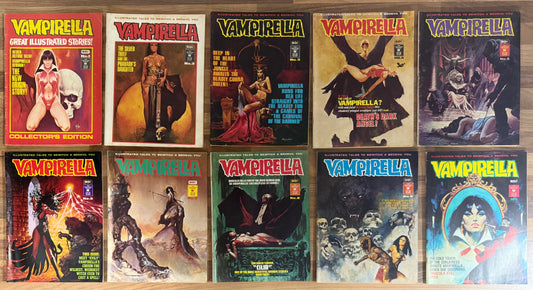 VAMPIRELLA COMPLETE SET #1-54 [MURRAY] AUSTRALIAN HORROR COMIC MAGAZINE 1974-78