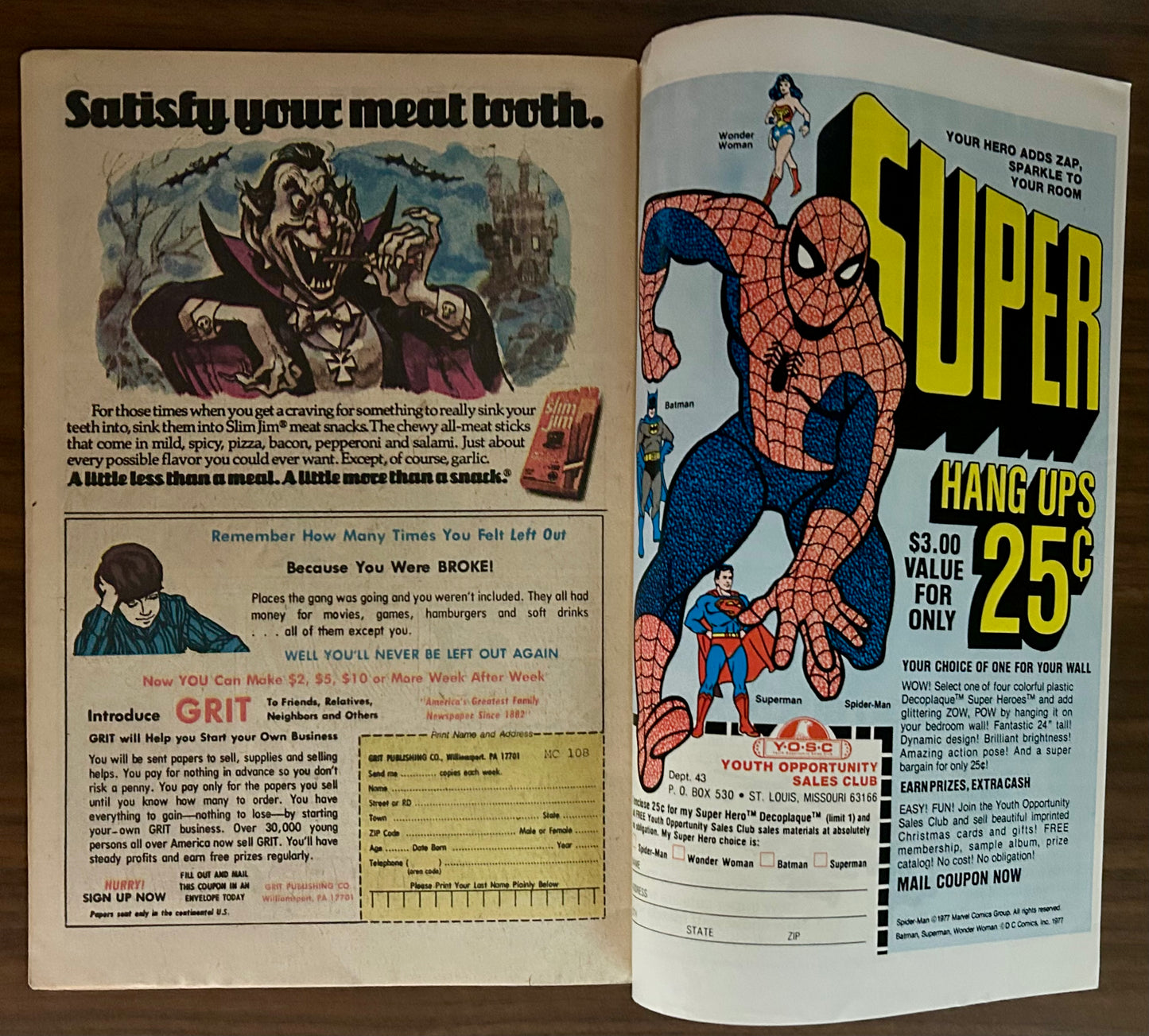 THE AMAZING SPIDER-MAN #186 [MARVEL COMICS] NEWSSTAND 1978 FN