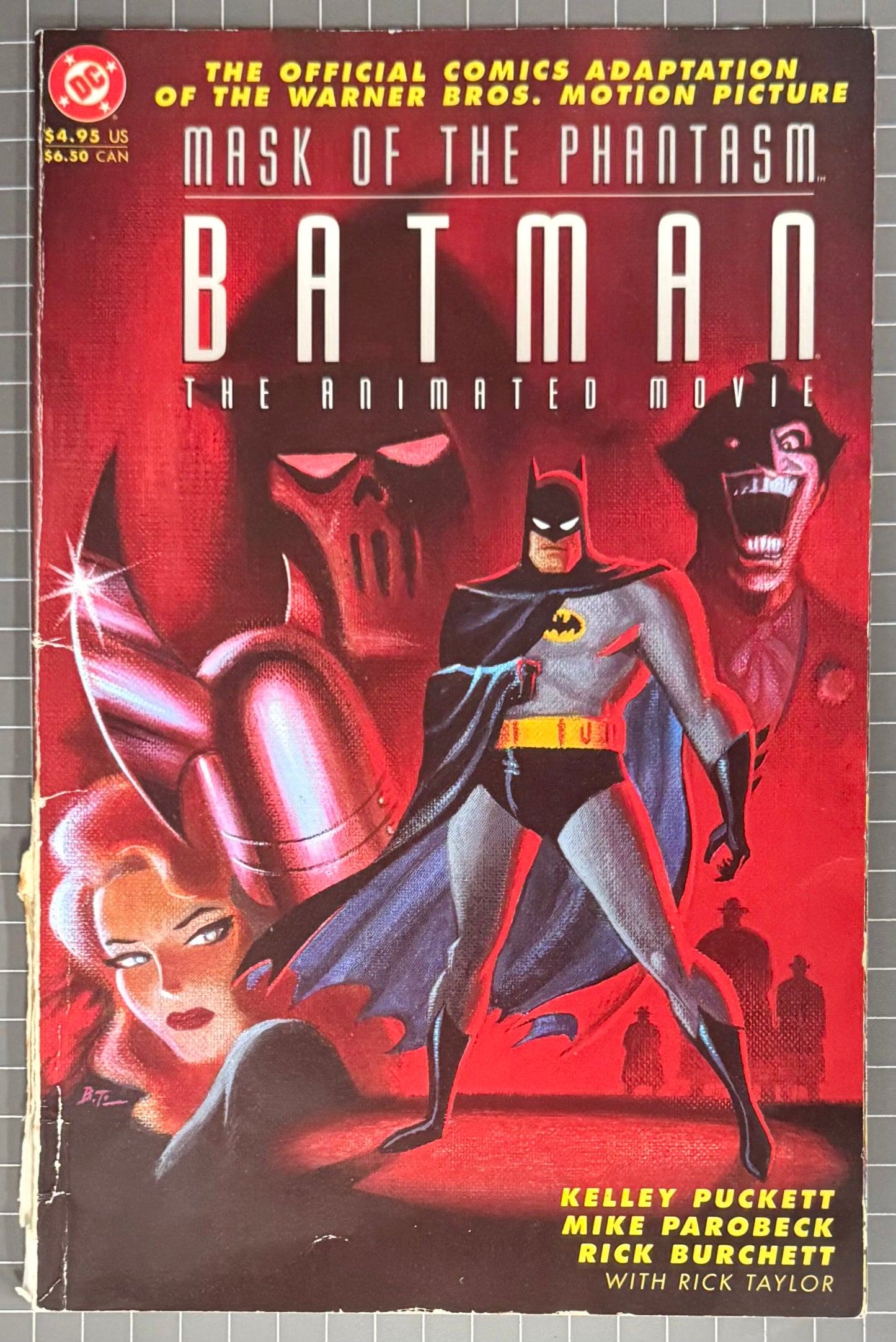 🔑 BATMAN: MASK OF THE PHANTASM [DC COMICS] DELUXE EDITION 1993 GD-