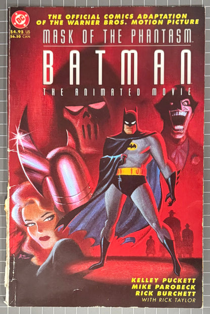 🔑 BATMAN: MASK OF THE PHANTASM [DC COMICS] DELUXE EDITION 1993 GD-