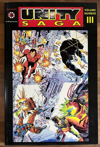 Unity Saga Volume 1 Number III (3) - Layton, Stern & Shooter 1994 1st