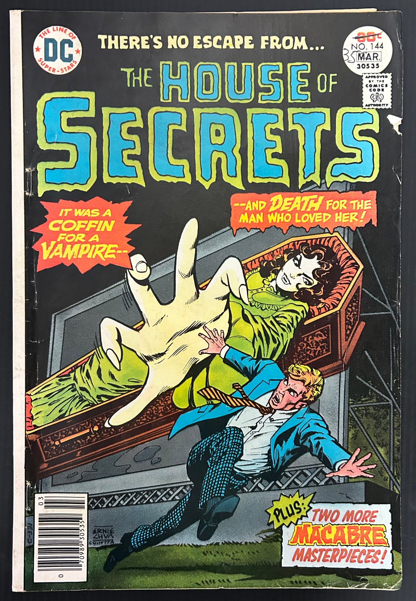 HOUSE OF SECRETS #144 [DC] COMIC 1977 VG-