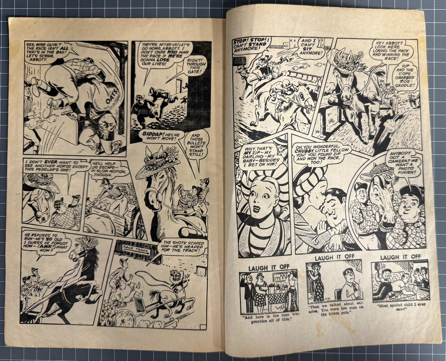 BUD ABBOTT AND LOU COSTELLO #27 (PAGE PUBLICATIONS) AUSTRALIAN COMIC 1972