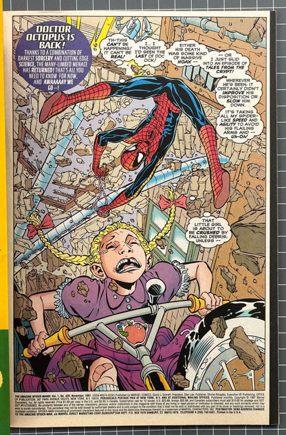 THE AMAZING SPIDER-MAN #428 [MARVEL COMICS] DIRECT 1997 VF