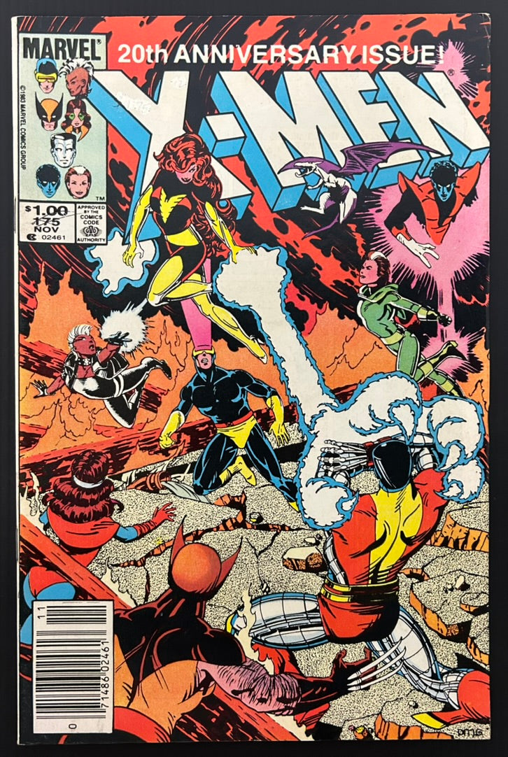 🔑 THE UNCANNY X-MEN #175 [MARVEL COMICS] 1983 FN/VF