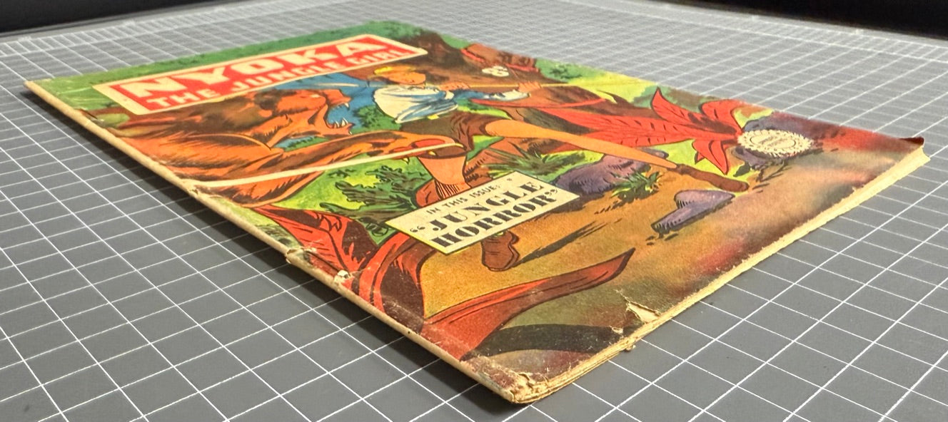 NYOKA THE JUNGLE GIRL #36 (LARRY CLELAND) AUSTRALIAN PRE-DECIMAL COMIC 1952
