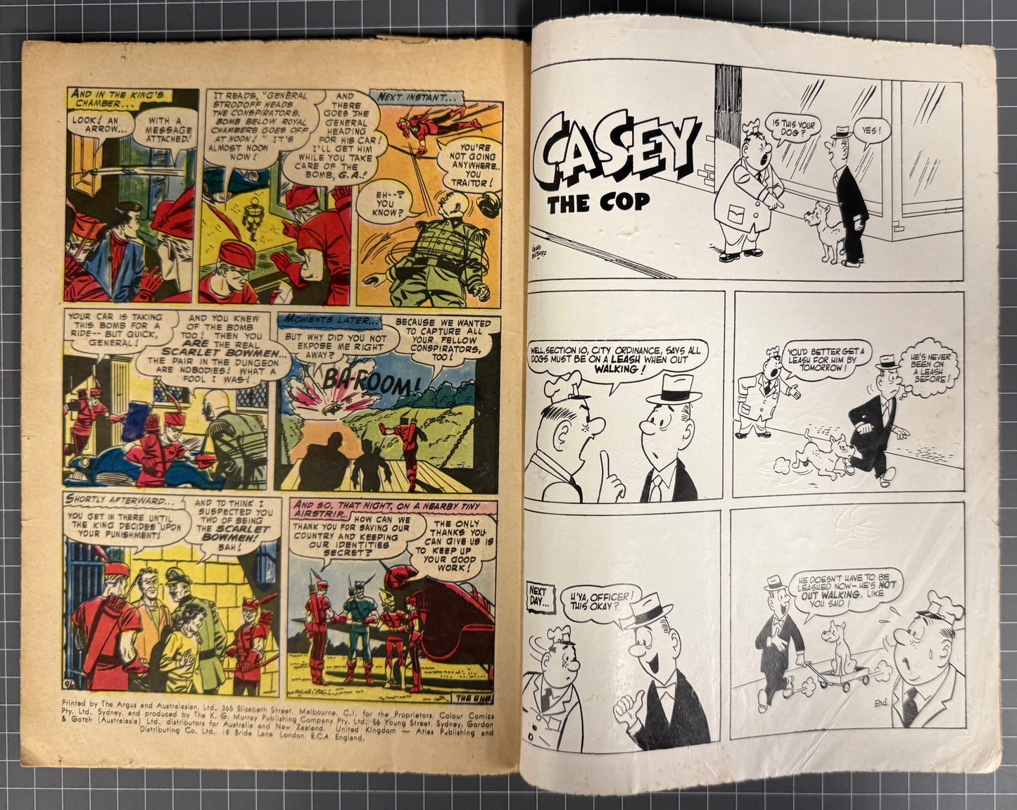 COLOR GIANT #2 [COLOUR COMICS] AUSTRALIAN *RARE* DC 1957