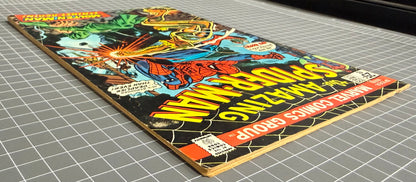 🔑 THE AMAZING SPIDER-MAN #132 [MARVEL COMICS] DIRECT 1974 GD+