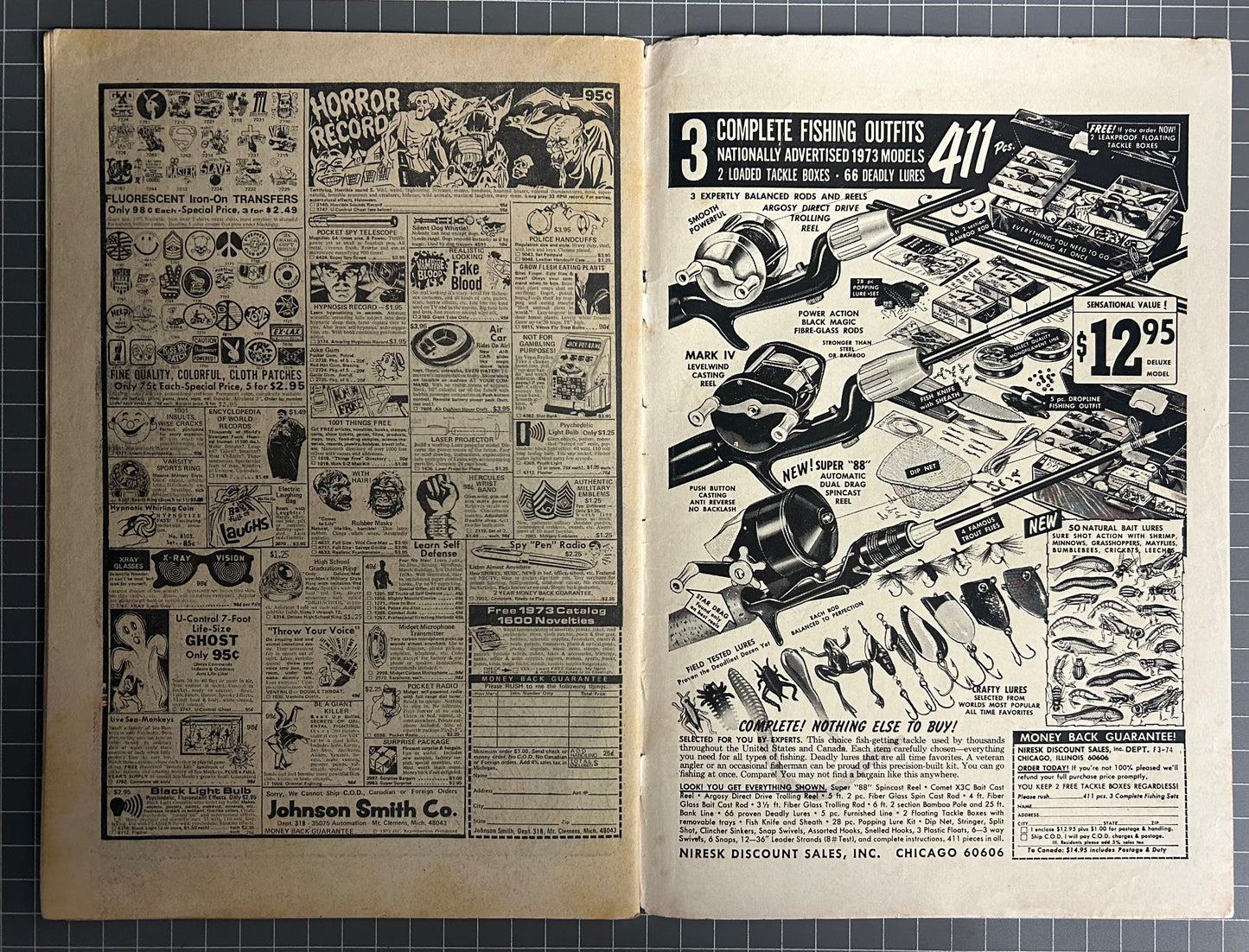 HERO FOR HIRE #13 [MARVEL COMICS] DIRECT 1973 GD/VG