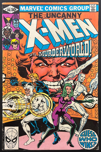 THE UNCANNY X-MEN #146 [MARVEL COMICS] DIRECT 1981 FN+