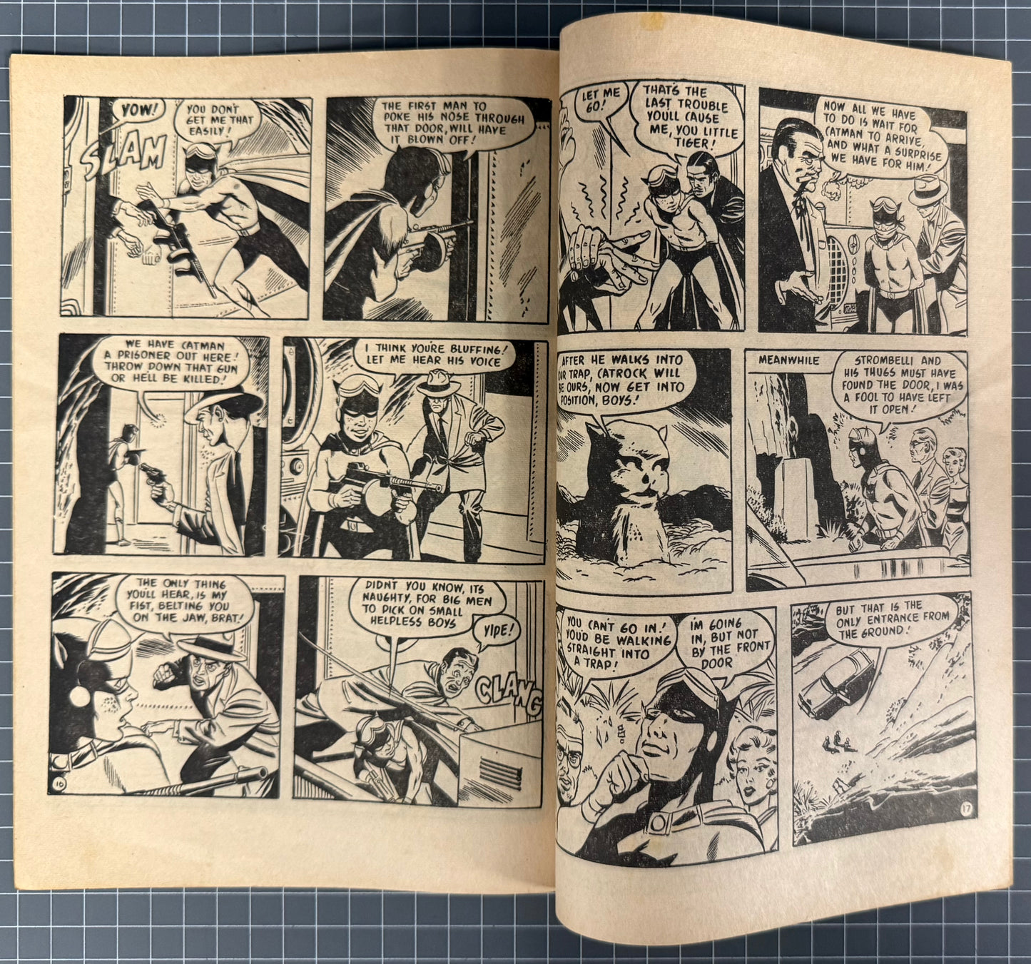 CATMAN #22 [TRICHO] AUSTRALIAN *SCARCE* PRE-DECIMAL COMIC 1963