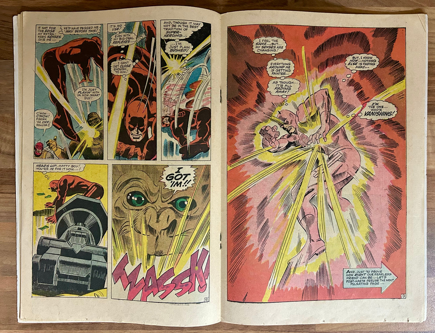 DAREDEVIL #40 [MARVEL COMICS] DIRECT 1968 VG/FN