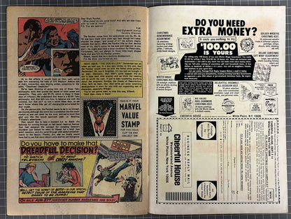 JUNGLE ACTION #12 [MARVEL COMICS] DIRECT 1974